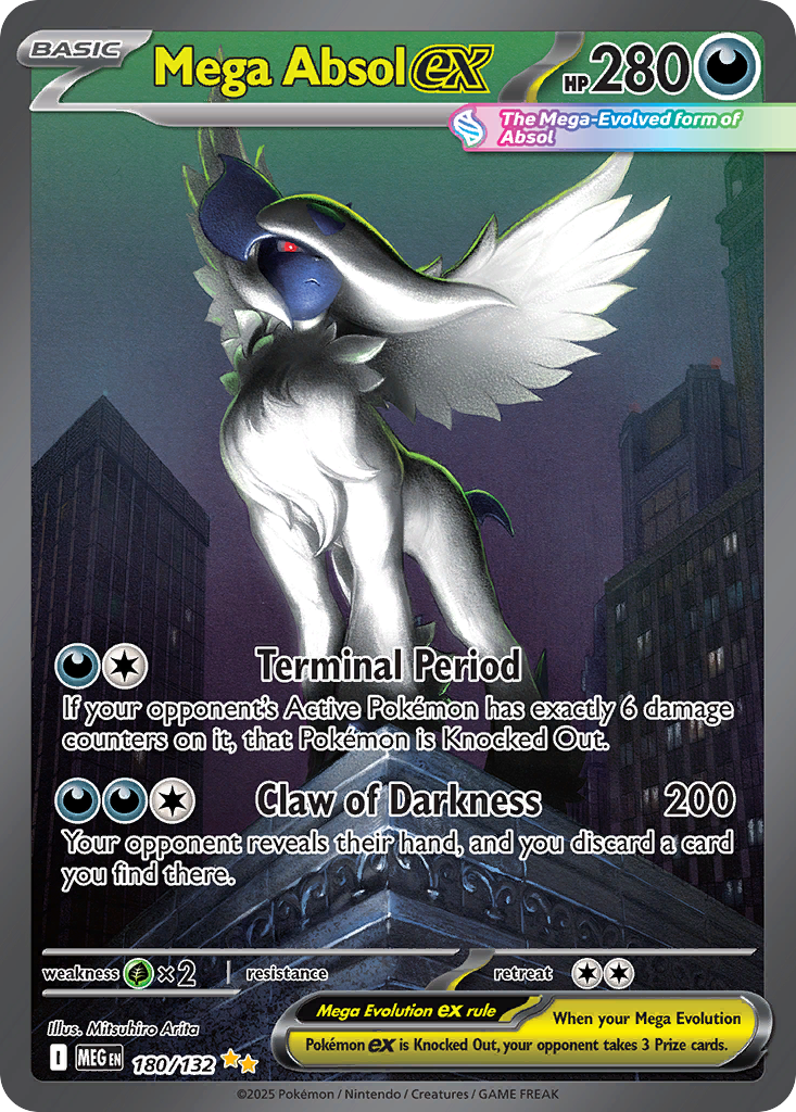 180/132 from Mega Evolution special-illustration-rare