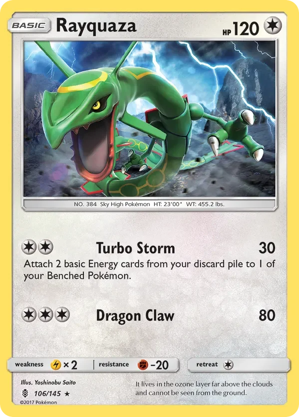 106/145 from Guardians Rising Rare Pokemon Card