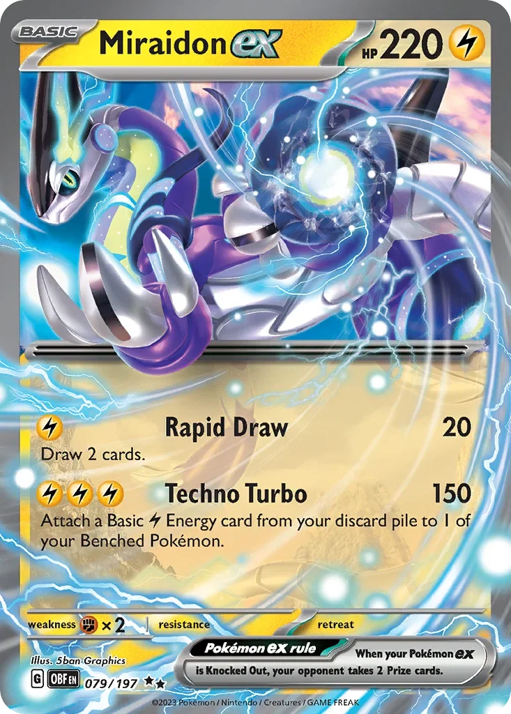 079/197 from Obsidian Flames Double Rare Pokemon Card