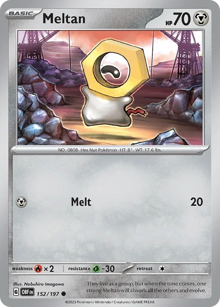 152/197 from Obsidian Flames Common Pokemon Card