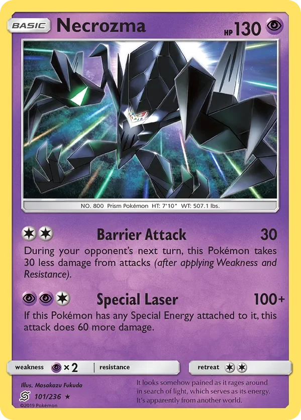 101/236 from Unified Minds Rare Pokemon Card