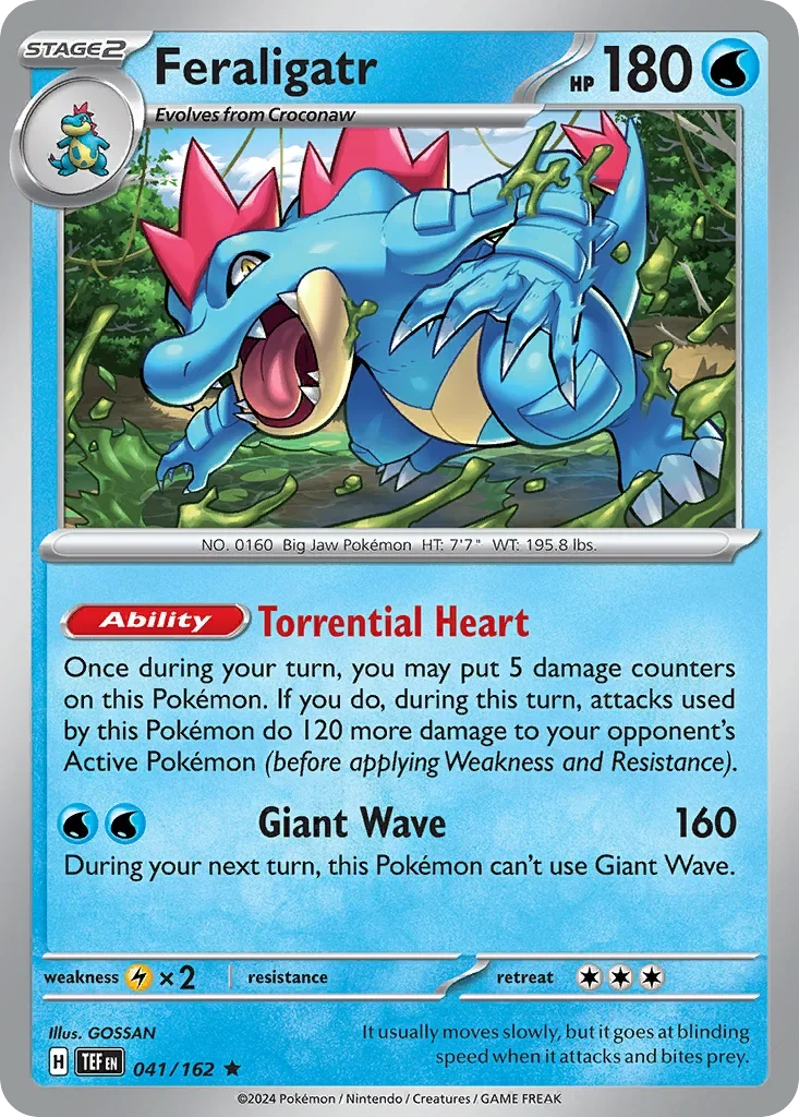 041/162 from Temporal Forces Card List Rare Pokemon Card