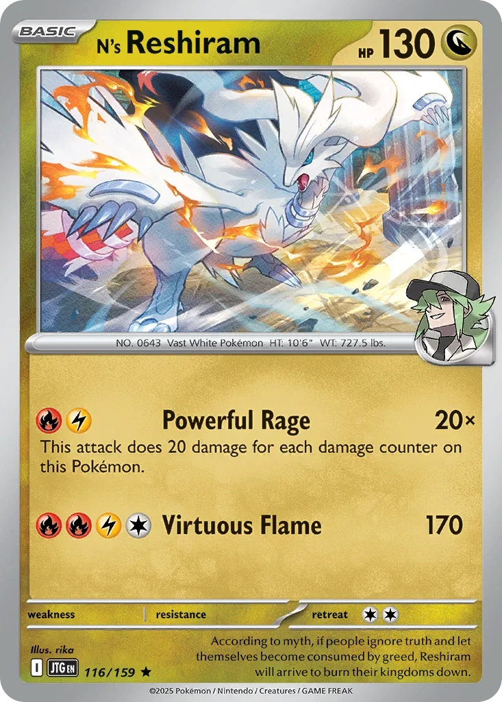 116/159 from Journey Together Rare Pokemon Card