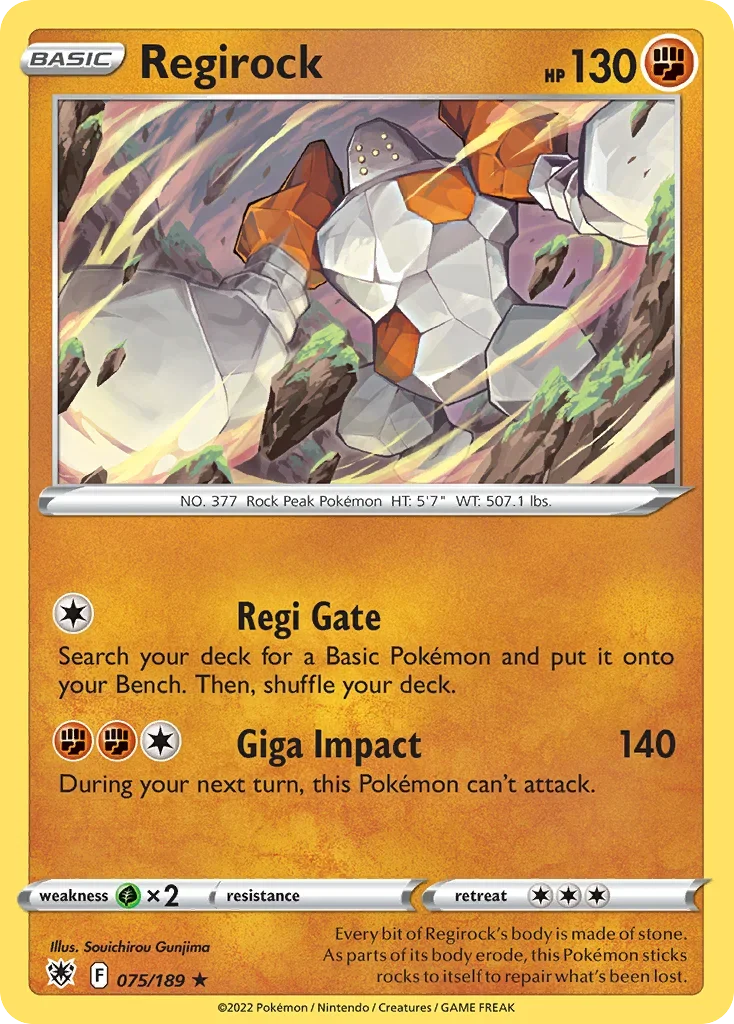 075/189 from Astral Radiance Rare Pokemon Card