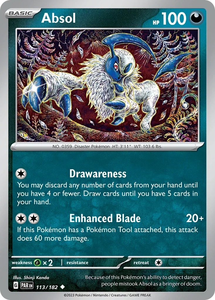 113/182 from Paradox Rift Uncommon Pokemon Card