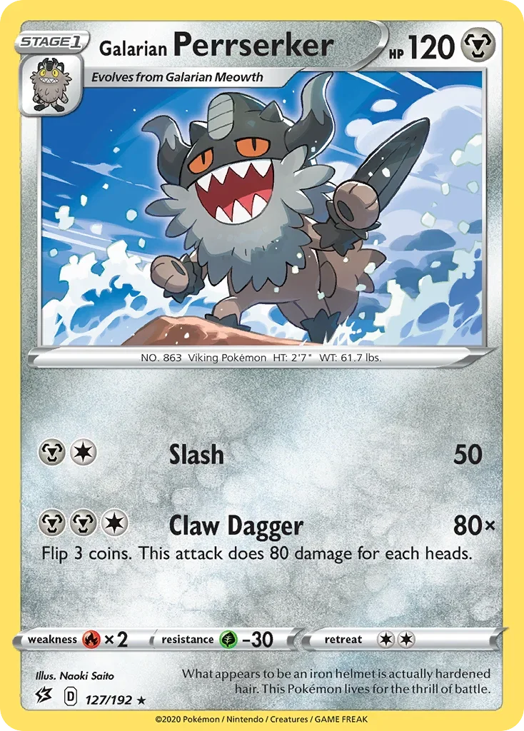 127/192 from Rebel Clash Rare Pokemon Card
