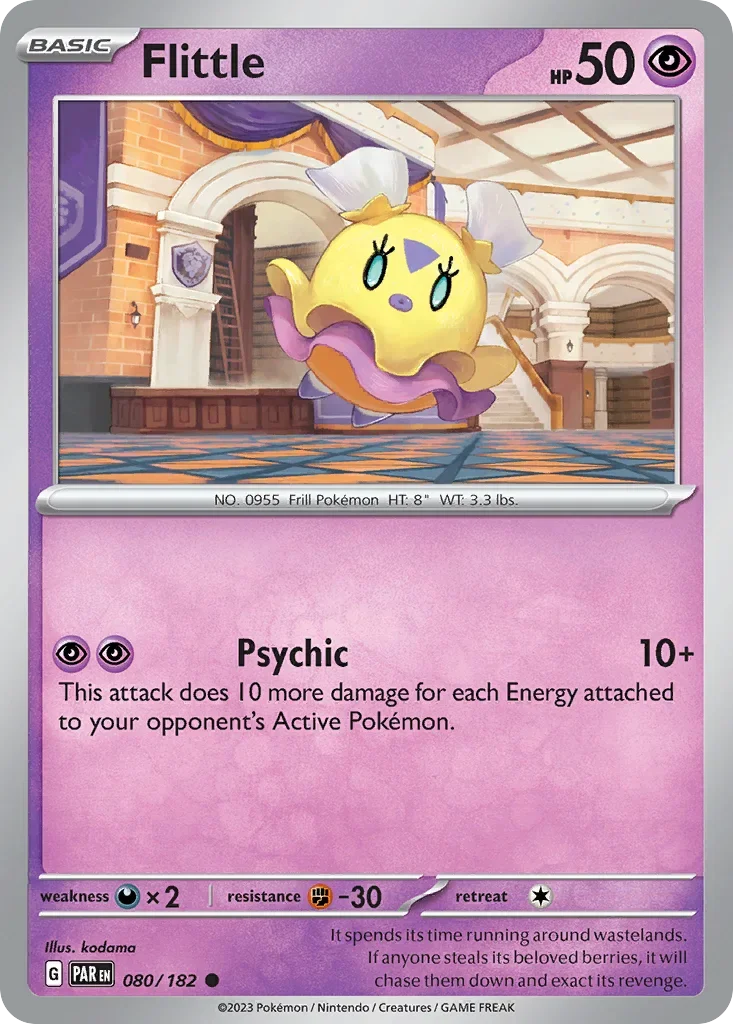 080/182 from Paradox Rift Common Pokemon Card