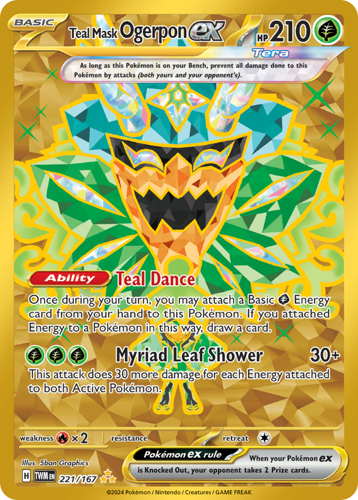 221/167 from Twilight Masquerade Hyper Rare Pokemon Card