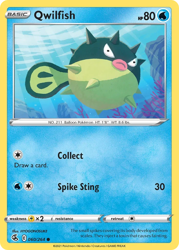 060/264 from Fusion Strike Common Pokemon Card