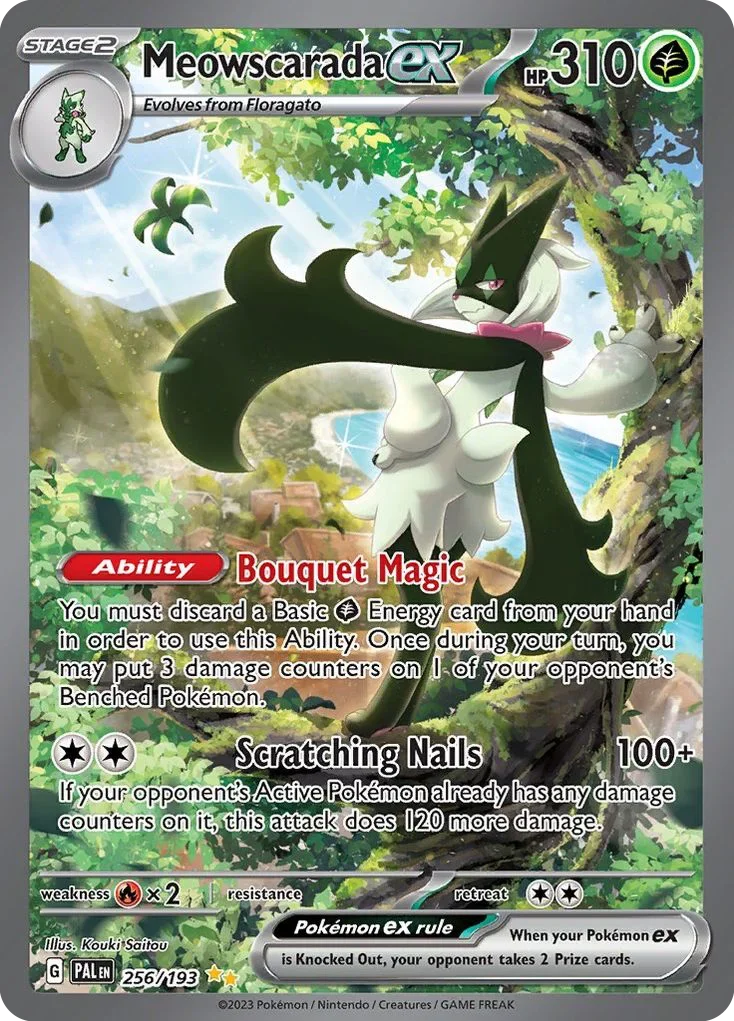 256/193 from Paldea Evolved Special Illustration Rare Pokemon Card