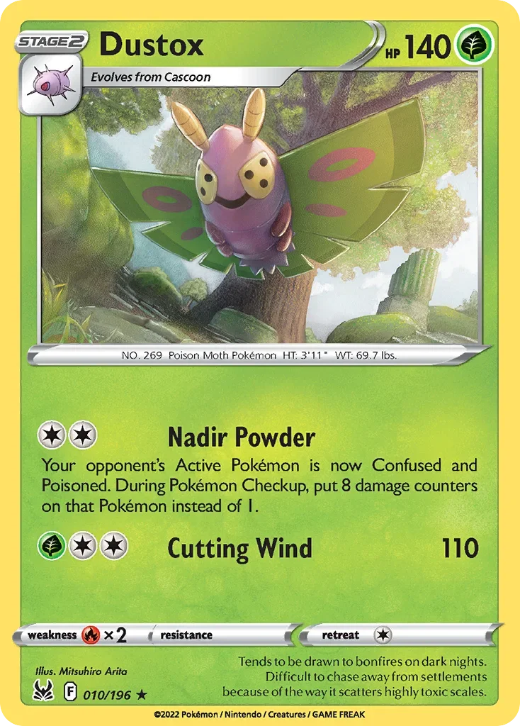 010/196 from Lost Origin Rare Pokemon Card