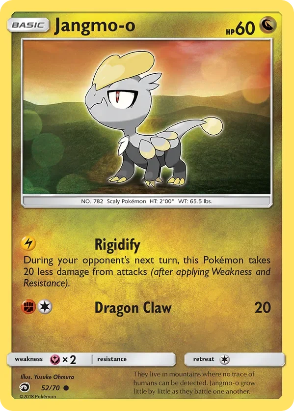 52/70 from Dragon Majesty Common Pokemon Card