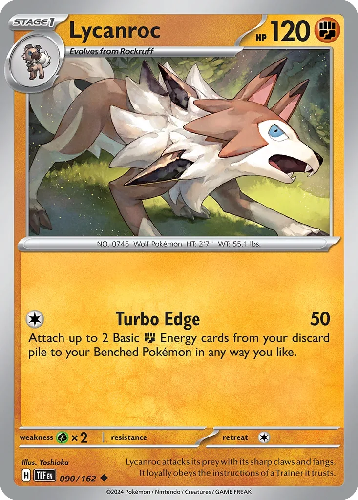 090/162 from Temporal Forces Uncommon Pokemon Card
