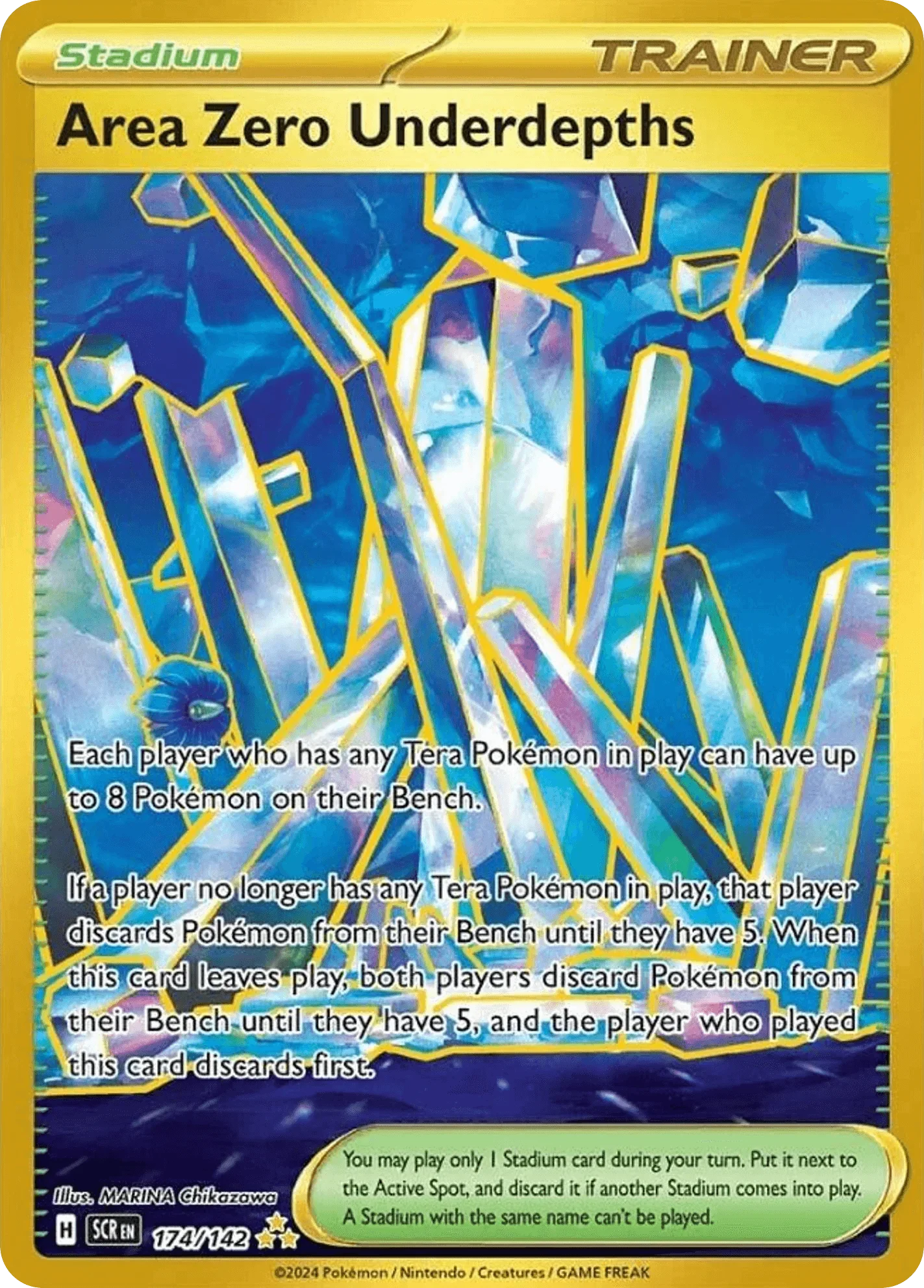 174/142 from Stellar Crown Card List Hyper Rare Pokemon Card