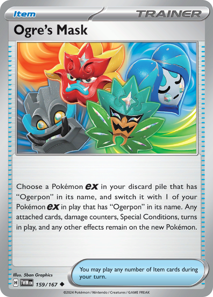 159/167 from Twilight Masquerade Uncommon Pokemon Card