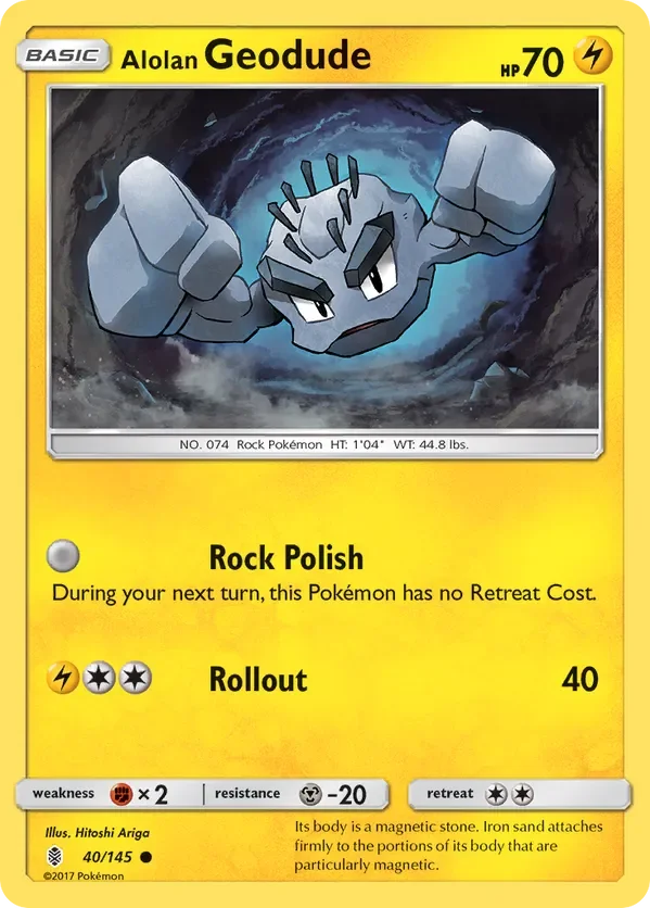40/145 from Guardians Rising Common Pokemon Card