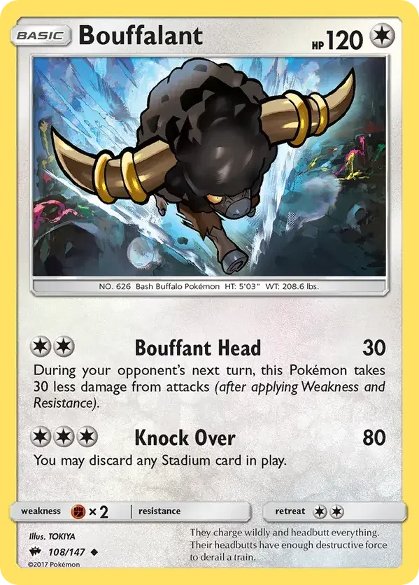 108/147 from Burning Shadows Uncommon Pokemon Card