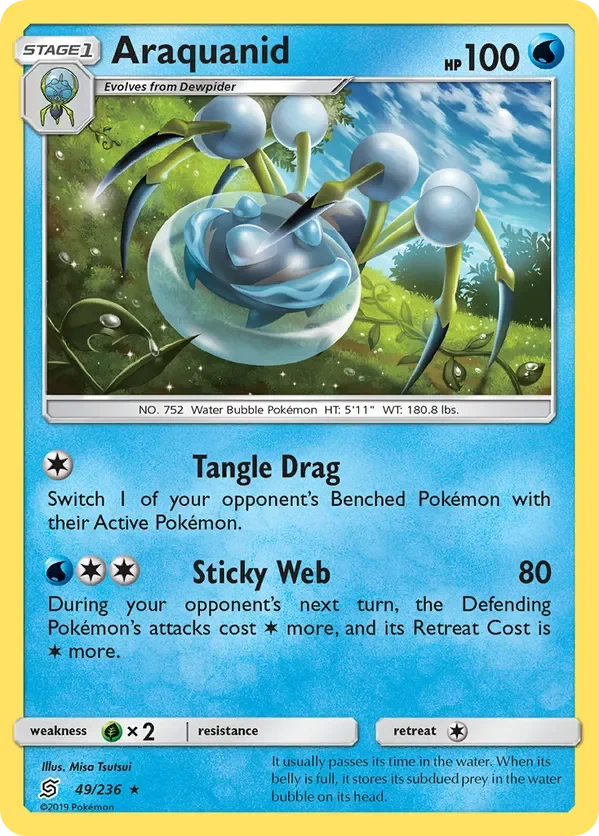 49/236 from Unified Minds Rare Pokemon Card