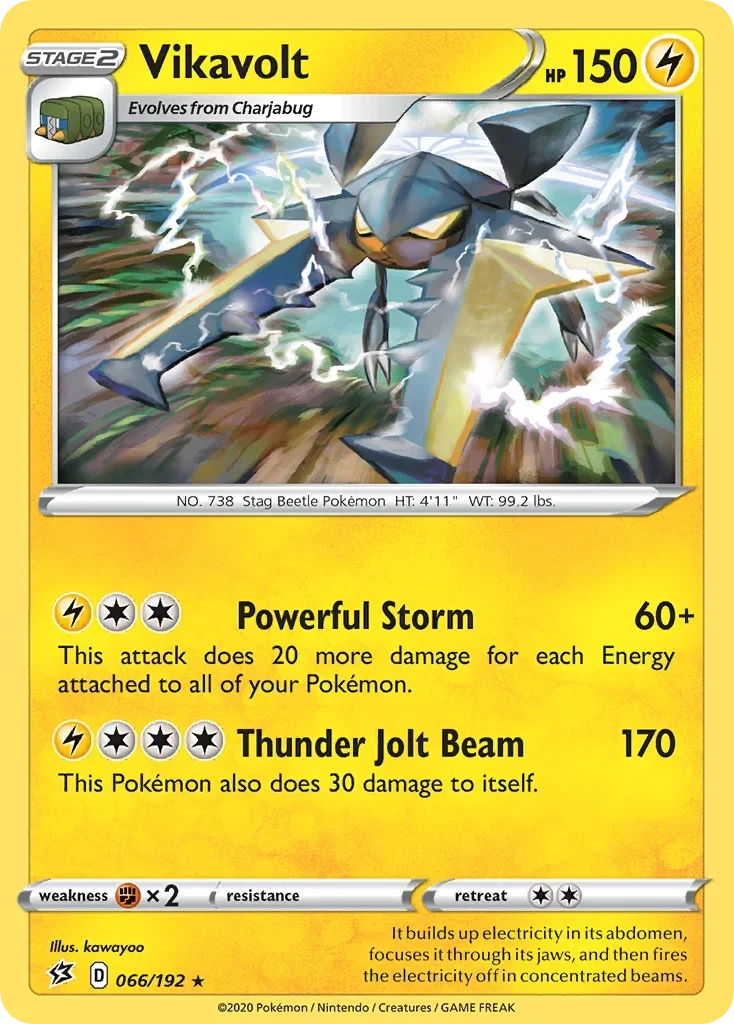 066/192 from Rebel Clash Holo Rare Pokemon Card