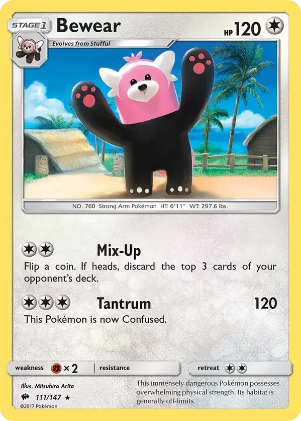 111/147 from Burning Shadows Rare Pokemon Card