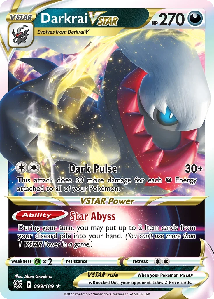 099/189 from Astral Radiance Ultra Rare Pokemon Card
