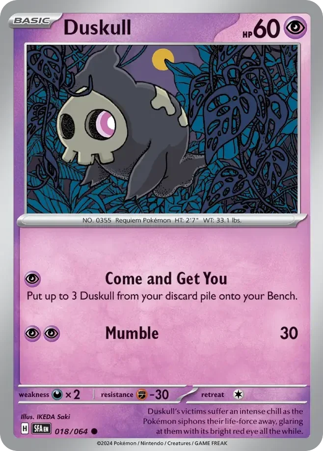 018/064 from Shrouded Fable Card List Common Pokemon Card