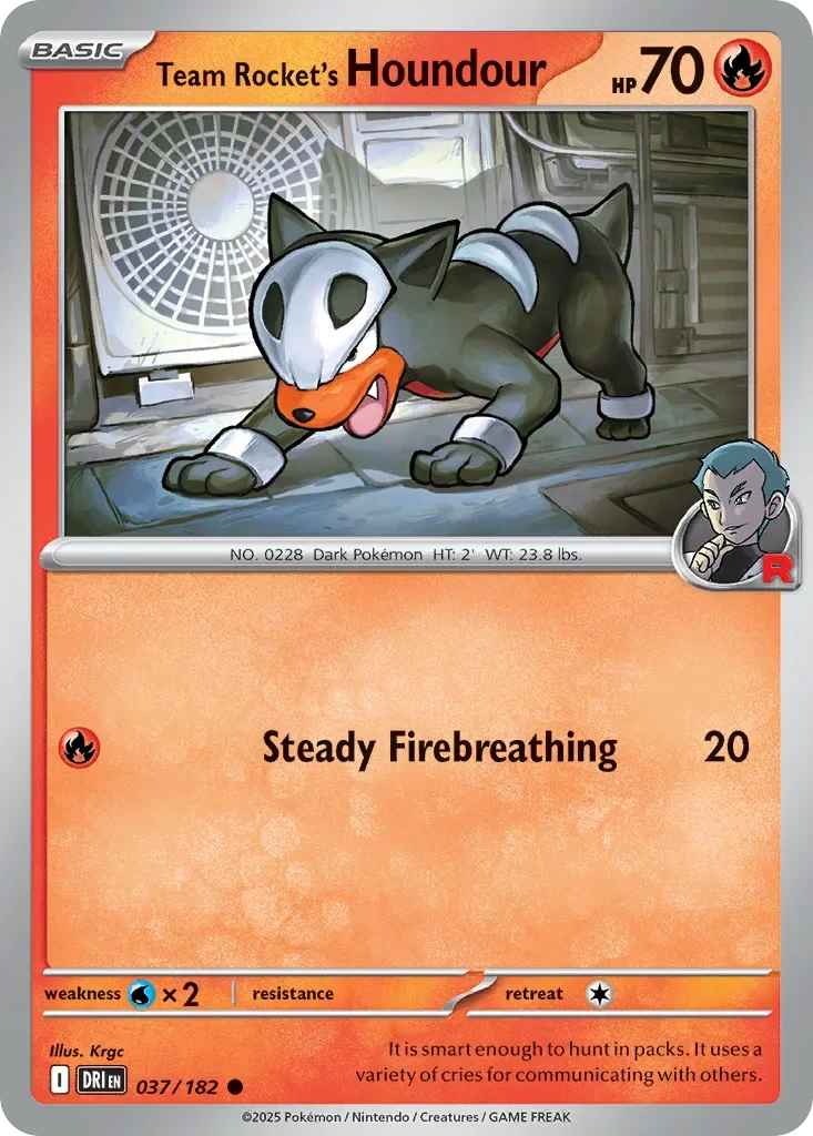 037/182 from Destined Rivals Common Pokemon Card