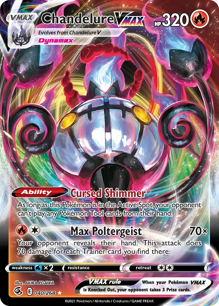 040/264 from Fusion Strike Ultra Rare Pokemon Card