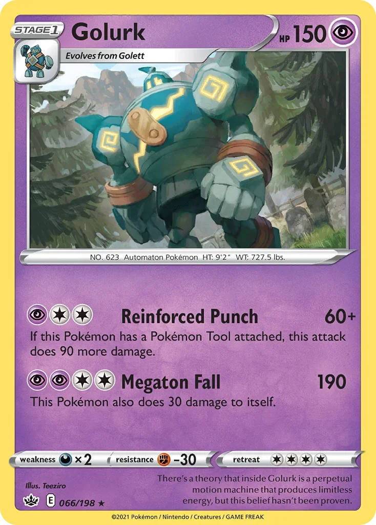 066/198 from Chilling Reign Rare Pokemon Card
