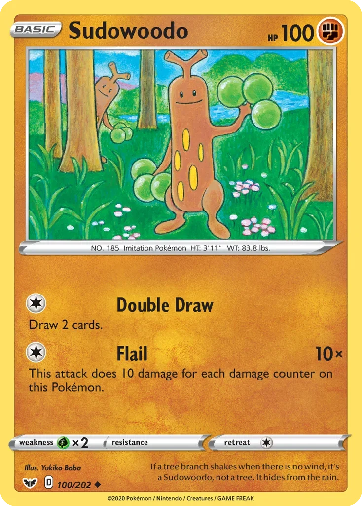 100/202 from Sword & Shield Uncommon Pokemon Card