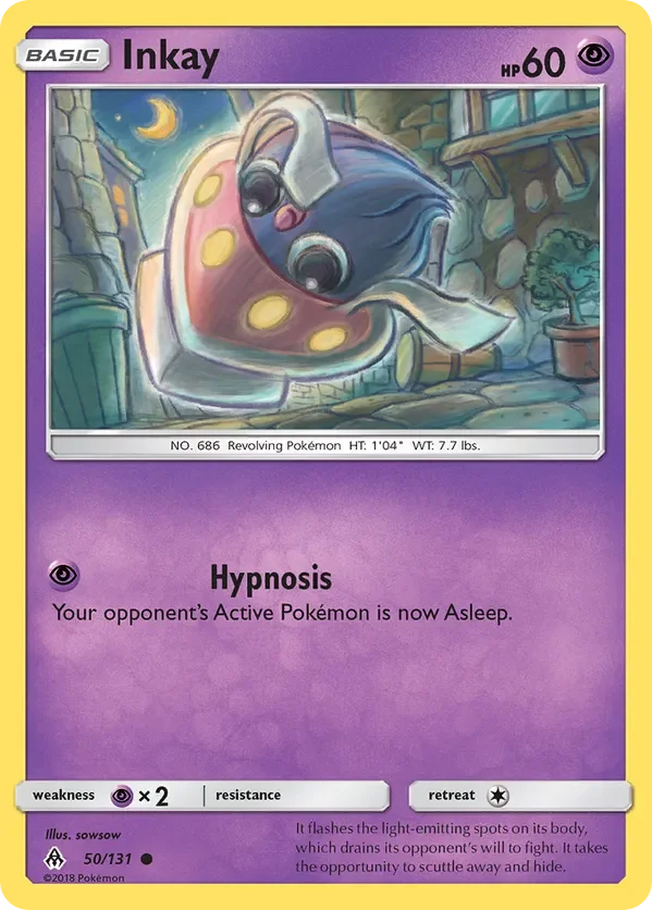50/131 from Forbidden Light Common Pokemon Card
