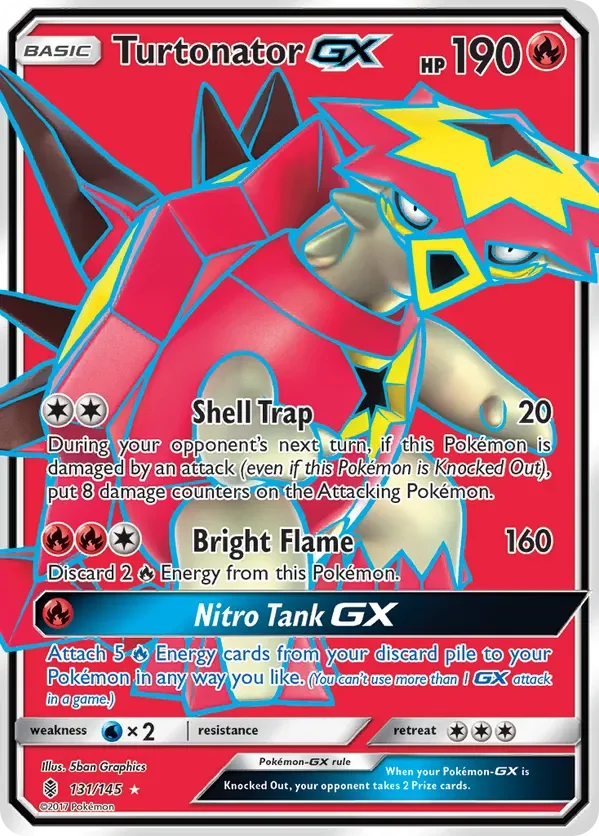 131/145 from Guardians Rising Full Art Pokemon Card