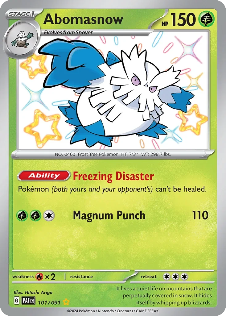 101/091 from Paldean Fates Shiny Rare Pokemon Card