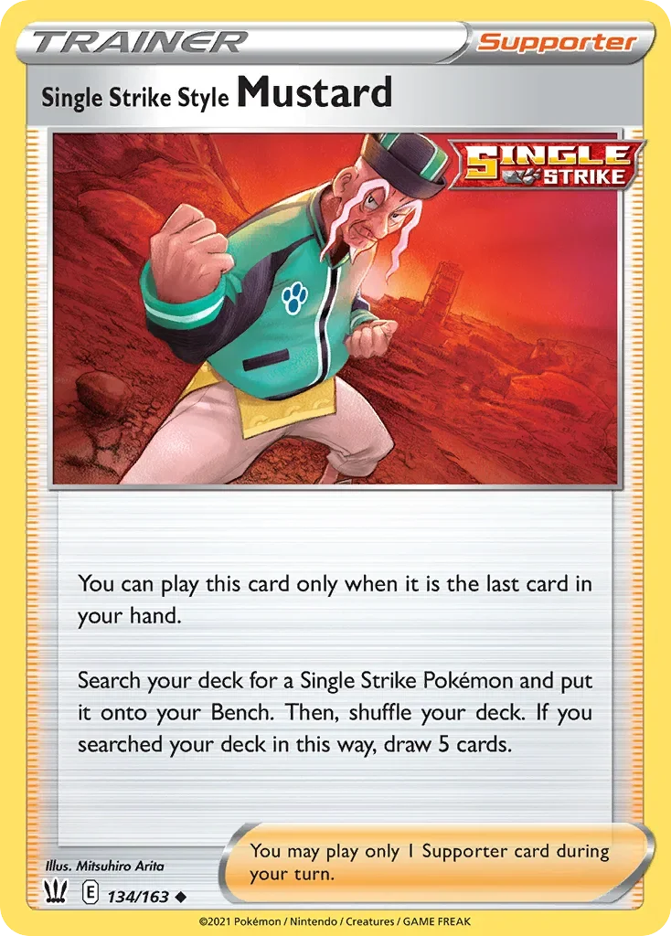 134/163 from Battle Styles Uncommon Trainer Card