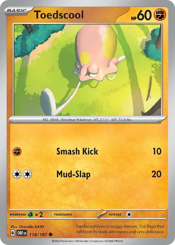 118/197 from Obsidian Flames Common Pokemon Card