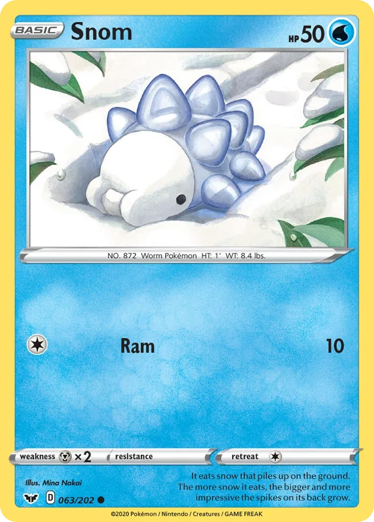 063/202 from Sword & Shield Common Pokemon Card