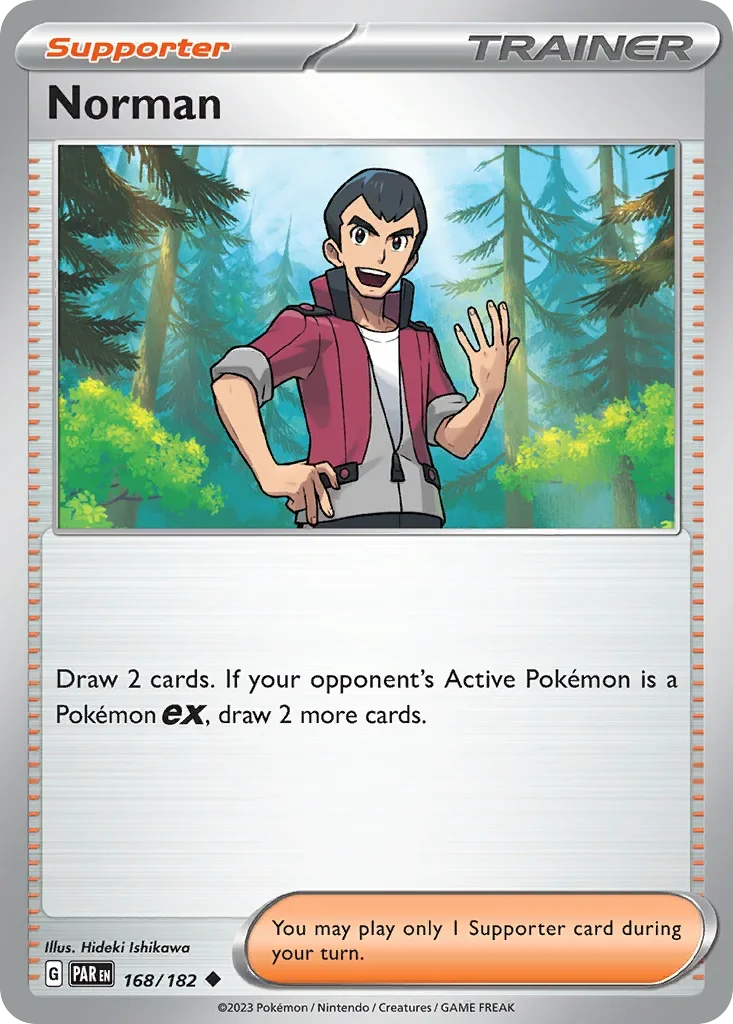 168/182 from Paradox Rift Uncommon Pokemon Card