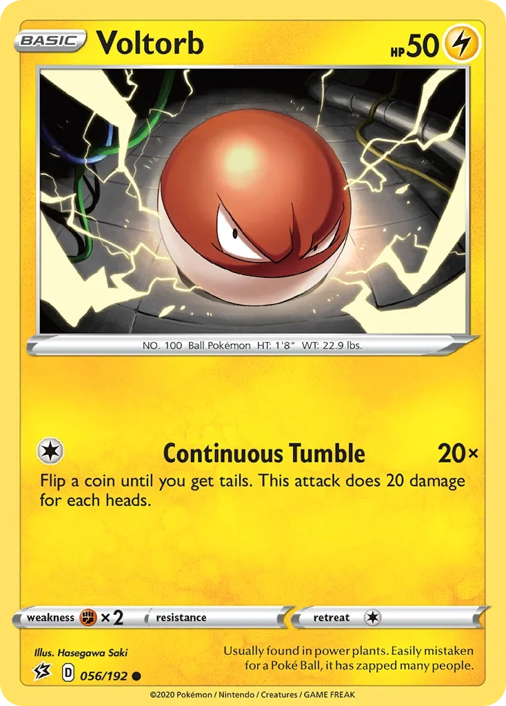 056/192 from Rebel Clash Common Pokemon Card