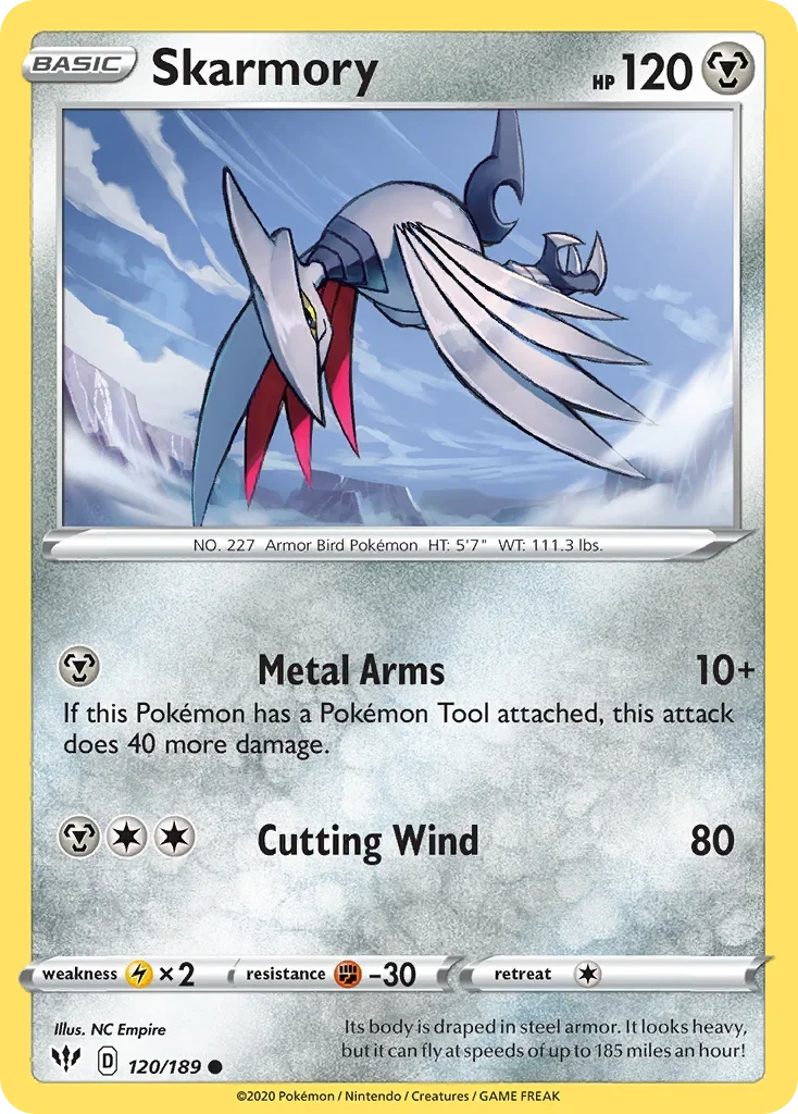 120/189 from Darkness Ablaze Common Pokemon Card