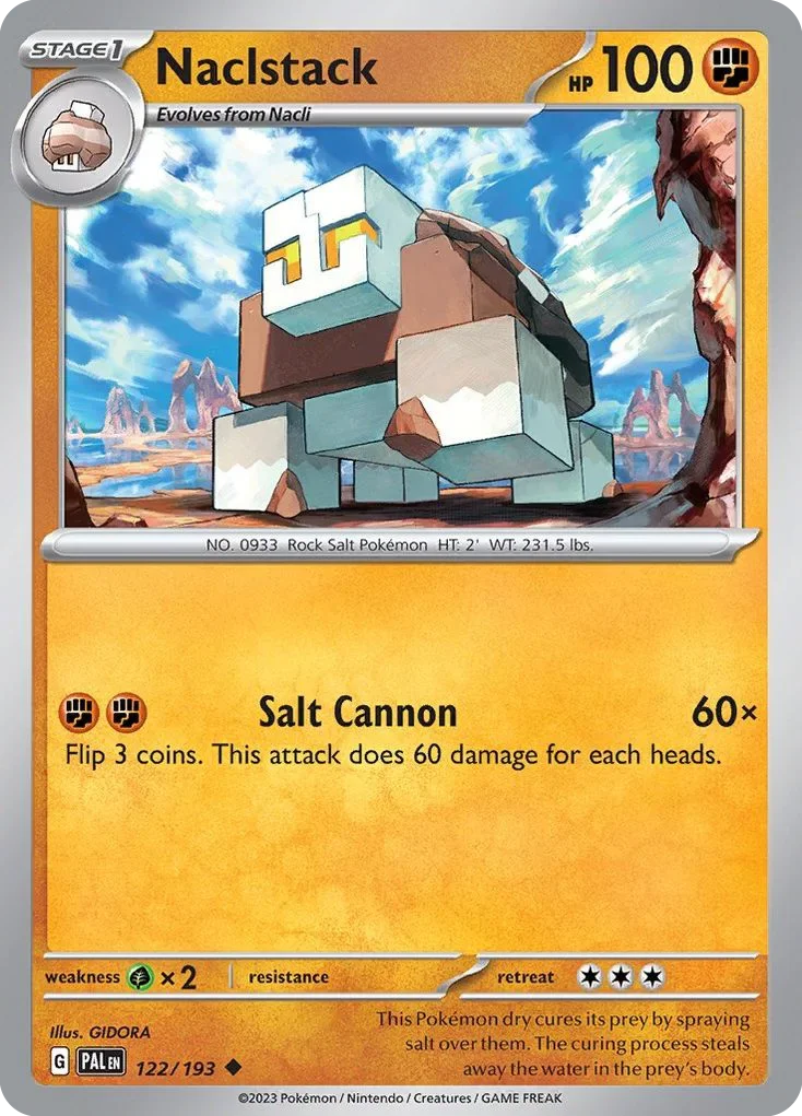 122/193 from Paldea Evolved Uncommon Pokemon Card