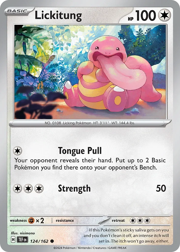 124/162 from Temporal Forces Common Pokemon Card