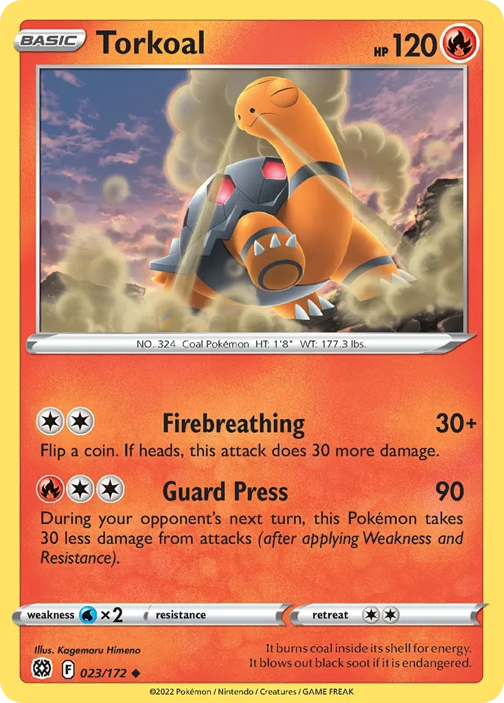 023/172 from Brilliant Stars Uncommon Pokemon Card