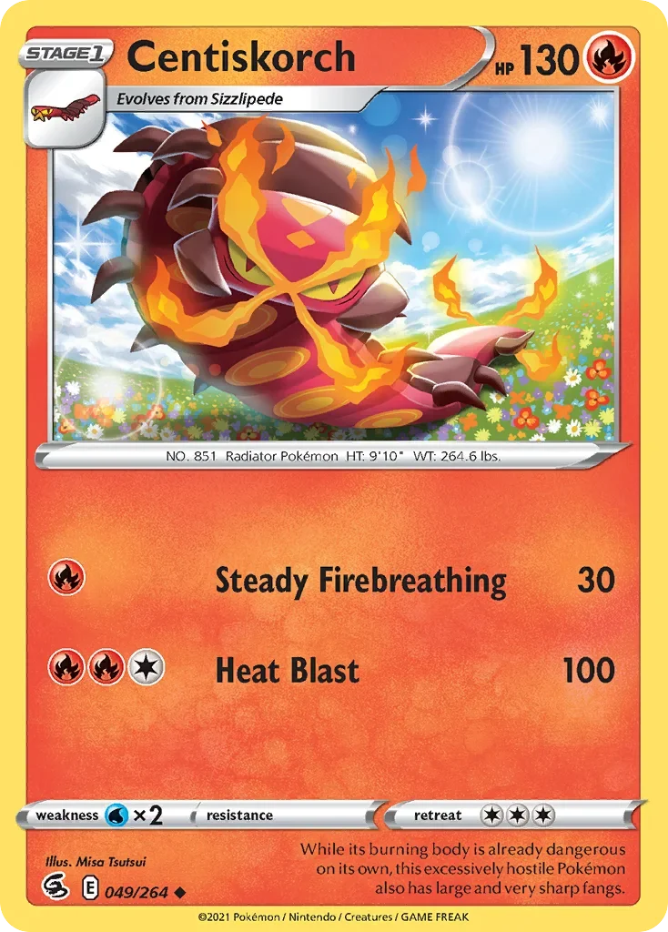 049/264 from Fusion Strike Uncommon Pokemon Card