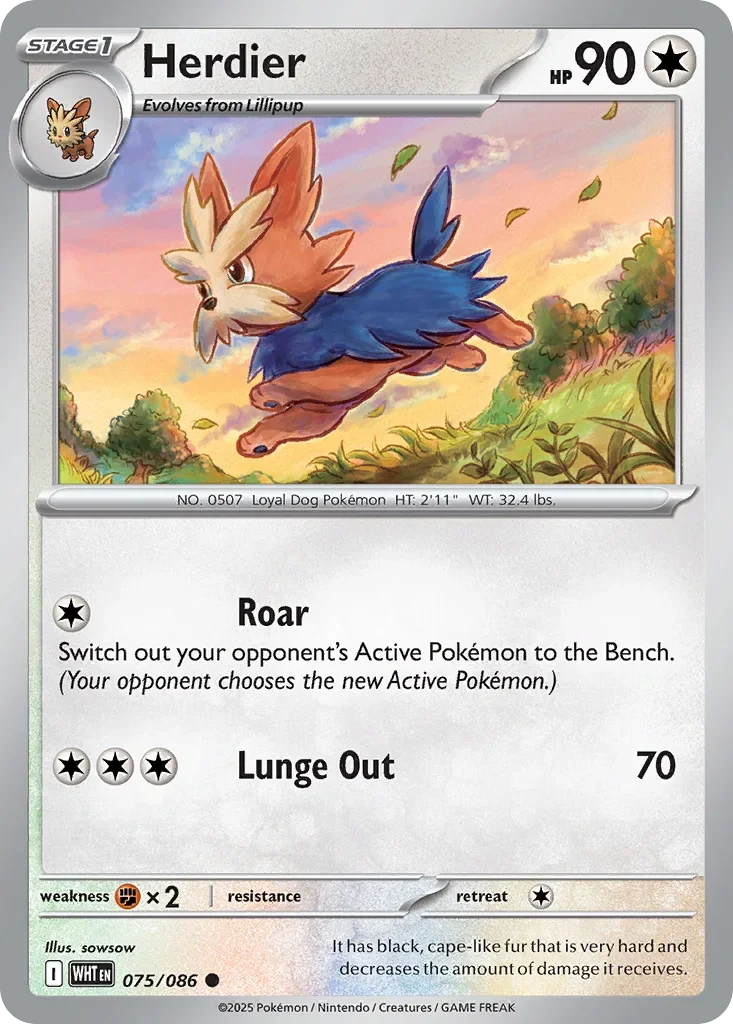 075/086 from White Flare Common Pokemon Card