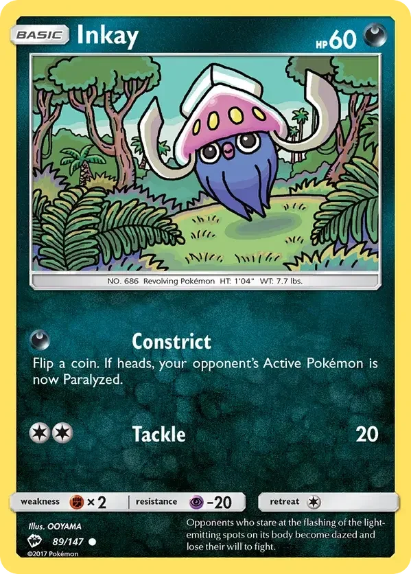 089/147 from Burning Shadows Common Pokemon Card