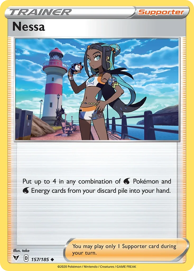157/185 from Vivid Voltage Uncommon Trainer Card