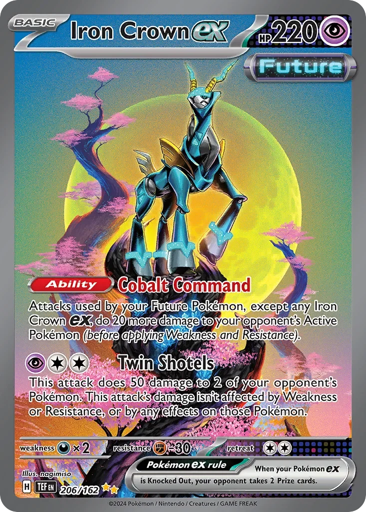 206/162 from Temporal Forces Special Illustration Rare Pokemon Card