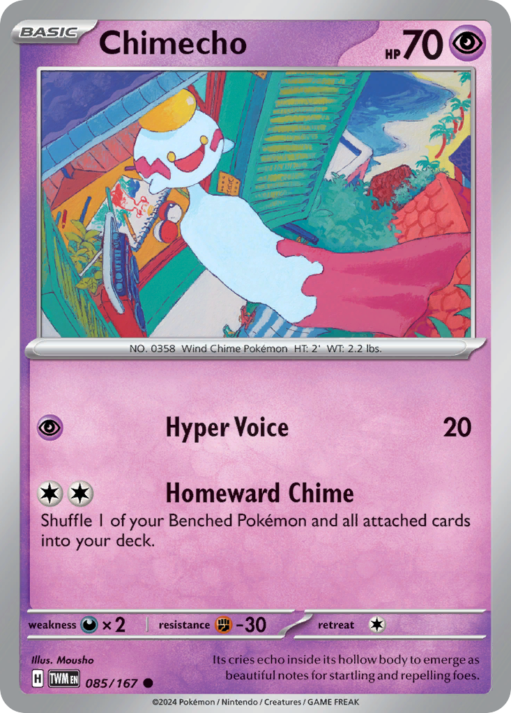 085/167 from Twilight Masquerade Common Pokemon Card
