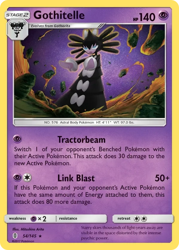 54/145 from Guardians Rising Rare Pokemon Card