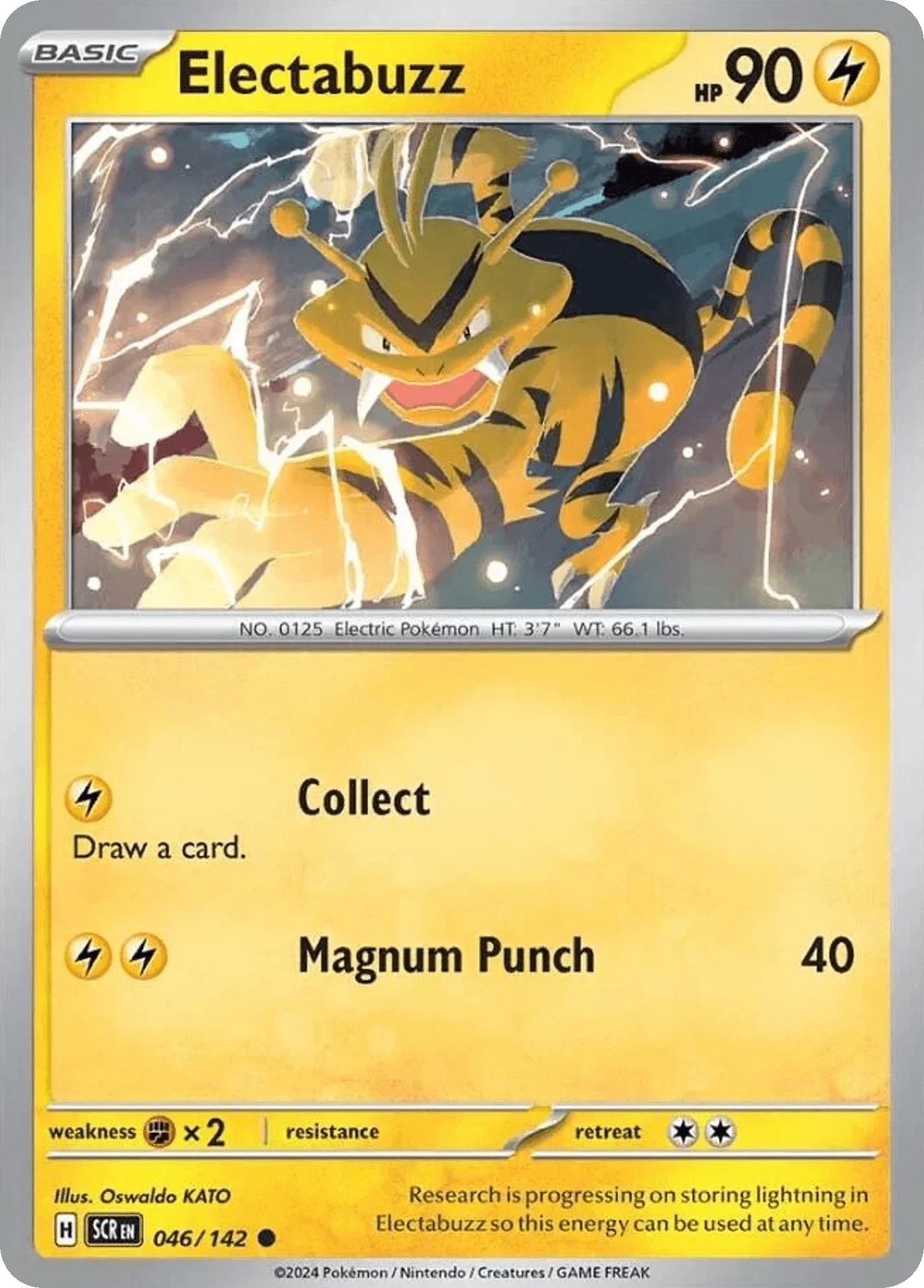 046/142 from Stellar Crown Card List Common Pokemon Card